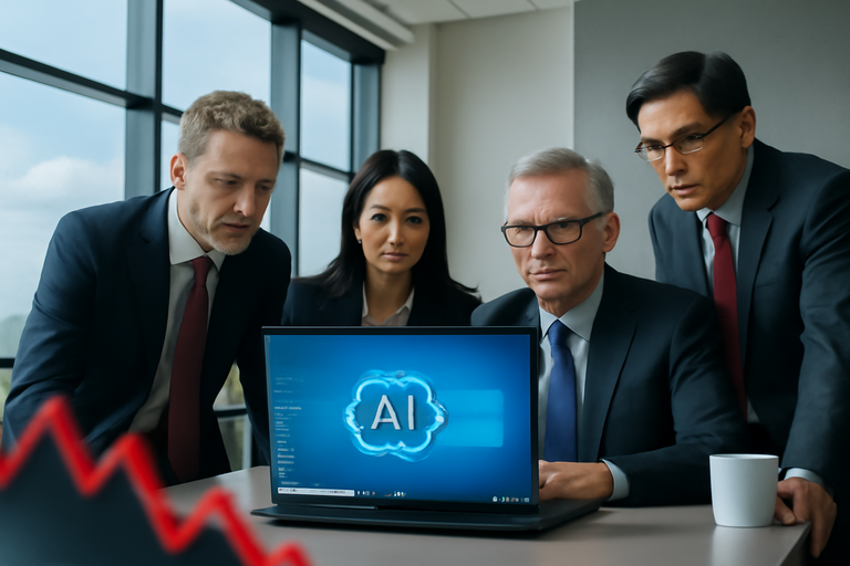 【即時新聞】微軟創七月新低＋大摩估值被低估：92％主管擬導入AI