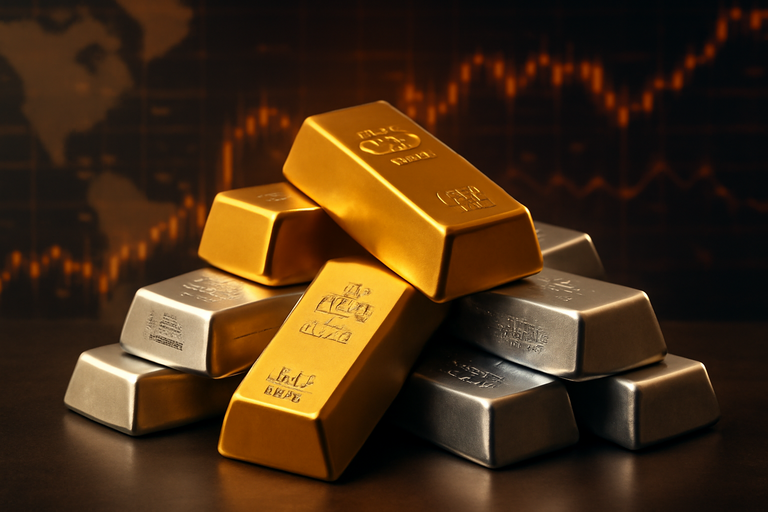 【即時新聞】地緣緊張引爆避險買盤，金價上看五千美元、白銀狂飆創新高