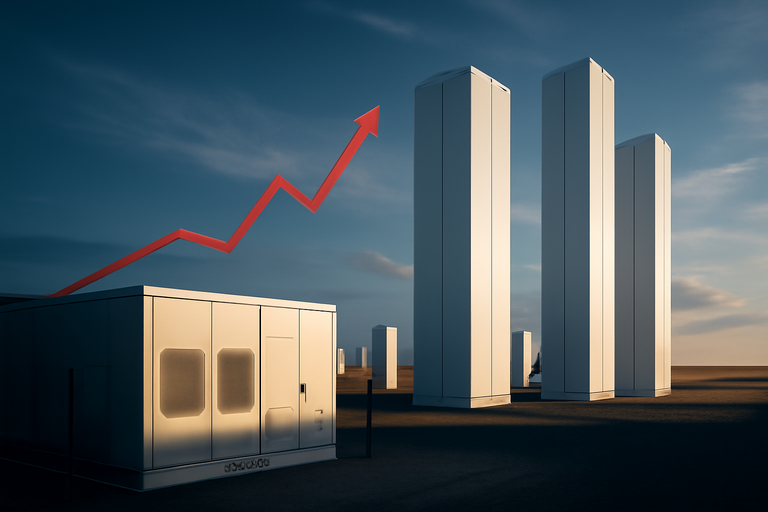 【即時新聞】Energy Vault啟動德州儲能專案後股價大漲，面臨估值過高與增資稀釋風險