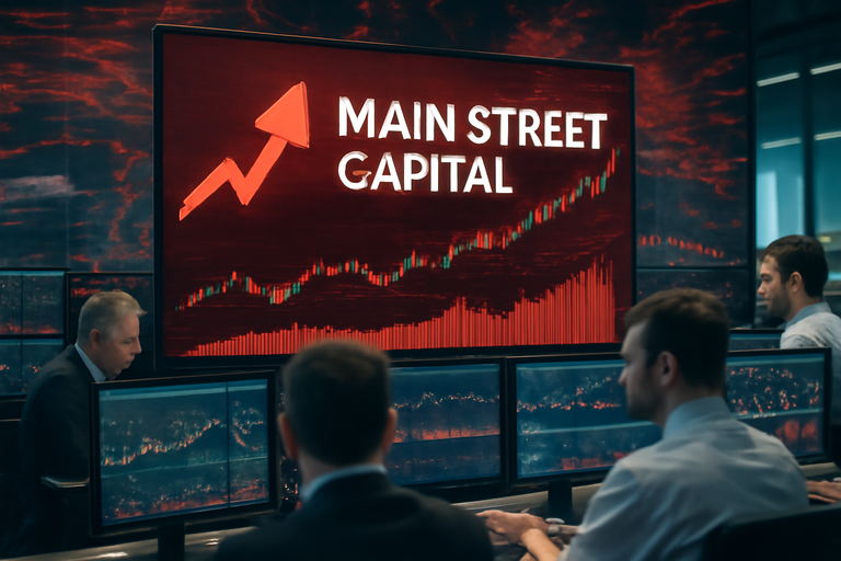 【即時新聞】Main Street Capital初步財報優於預期且每股淨值持續成長