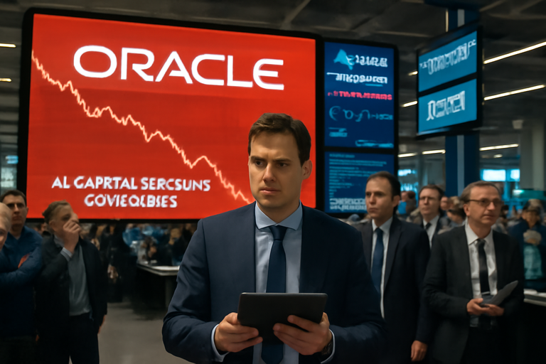 【即時新聞】甲骨文遭債權人集體訴訟引發AI資本支出疑慮，股價單日重挫近5％