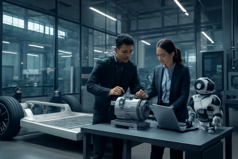 【即時新聞】中鋼攜手富田深化馬達技術研發，鎖定電動車與機器人商機