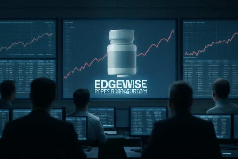 【即時新聞】Edgewise股價狂飆近13！貝克氏症新藥數據將揭曉，分析師看好潛在漲幅
