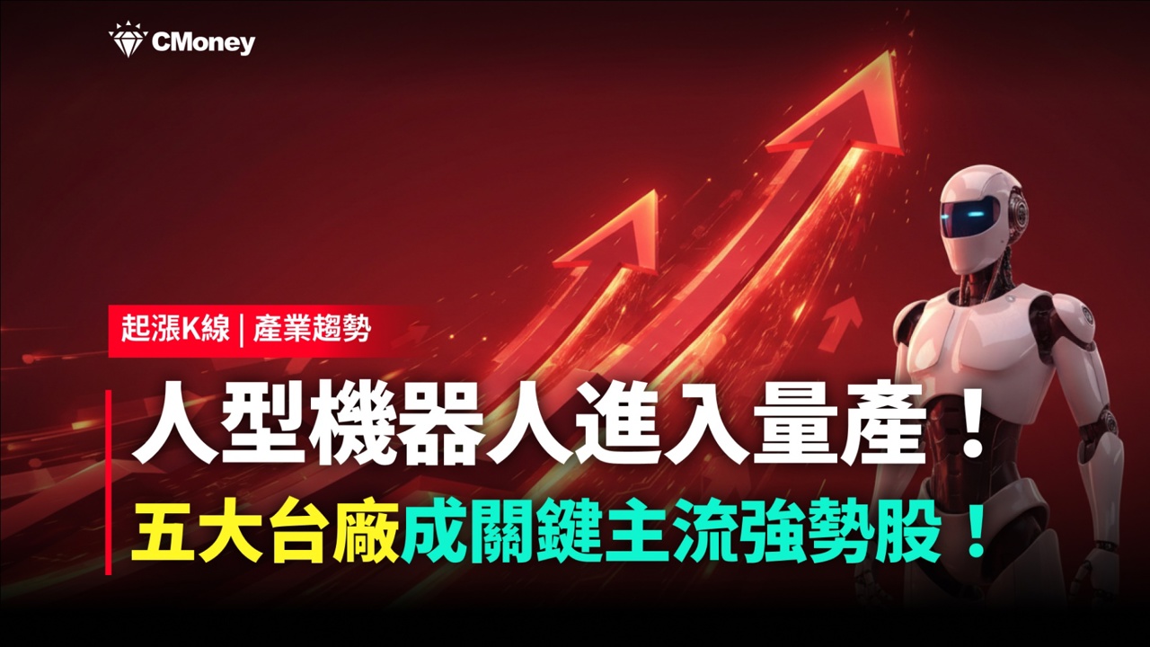 【關鍵趨勢】外資挺！機器人族群蓄勢起飛！這5檔成下波主流強勢股！