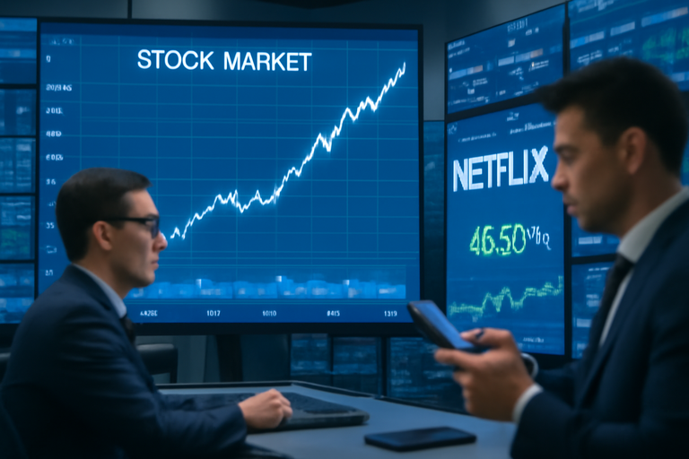 【即時新聞】Netflix股價五年飆漲近八成，廣告與併購能否支撐未來營收翻倍目標
