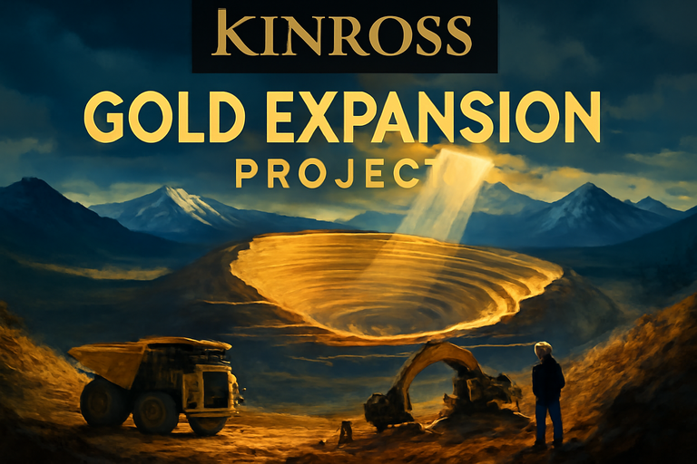 【即時新聞】Kinross Gold啟動14億美元美國擴產計畫，力拚延續礦山壽命與長期獲利