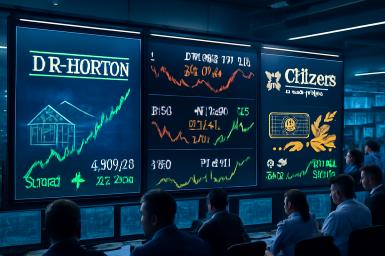 【即時新聞】歷史數據顯示這兩檔美股財報表現亮眼，D.R. Horton與Citizens Financial勝率高