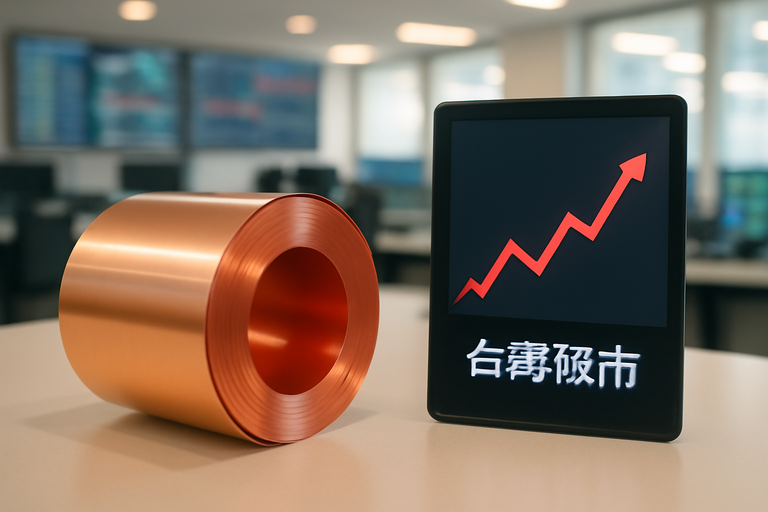 【即時新聞】南亞受惠轉投資收益與銅箔缺貨雙重利多帶動股價表現