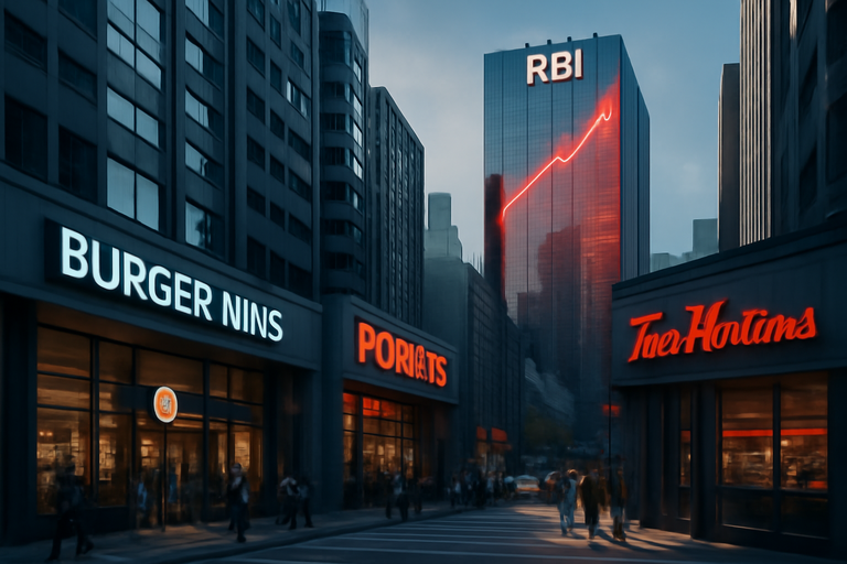 【即時新聞】餐飲巨頭RBI推展全球加盟策略，估值模型顯示股價具潛在上漲空間