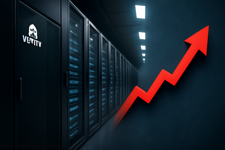 【即時新聞】Vertiv聚焦AI散熱 收盤上漲2.54％