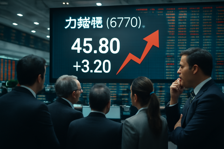 【即時新聞】力積電出售銅鑼廠進帳585億！股價開盤漲停逾14萬張排隊瘋搶