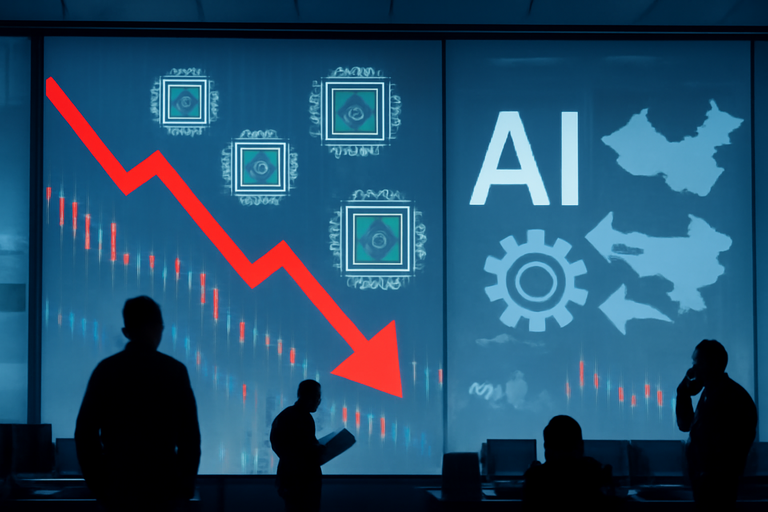 【即時新聞】華邦電股價受累記憶體族群賣壓，資金獲利了結與避險情緒升溫