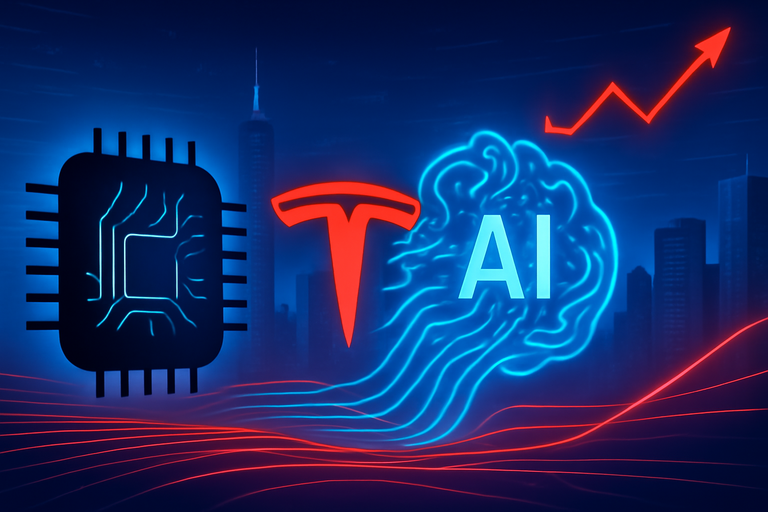 【即時新聞】特斯拉有望受惠加國關稅降至6.1%+自研AI晶片題材,成交爆量震盪