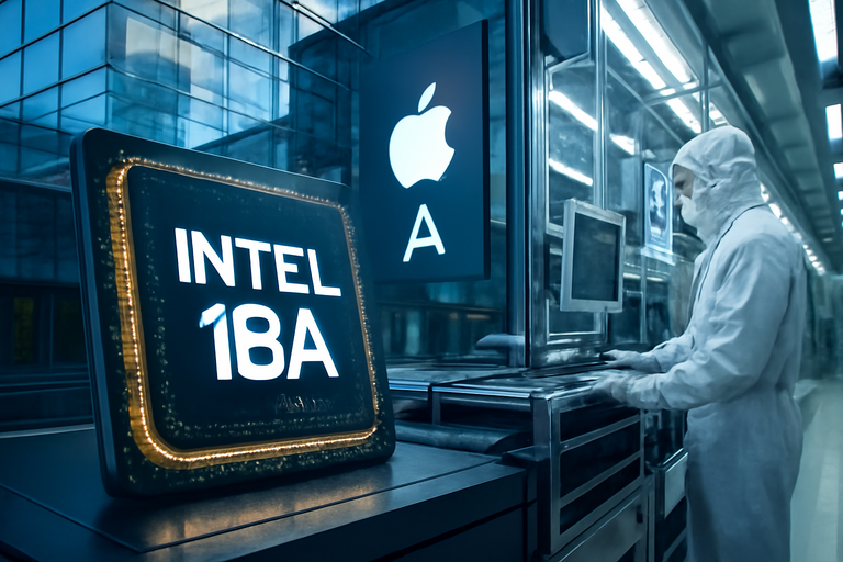 【美股動態】英特爾18A傳奪蘋果訂單，上看60美元