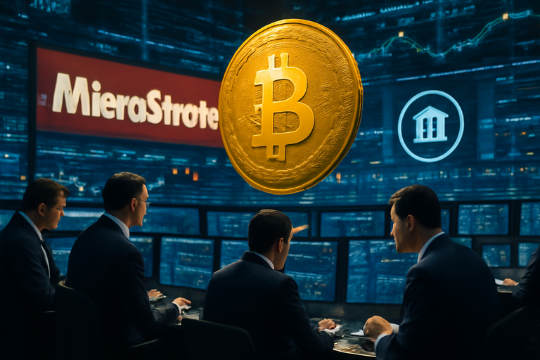 【美股動態】微策豪買比特幣再起,養老基金押注