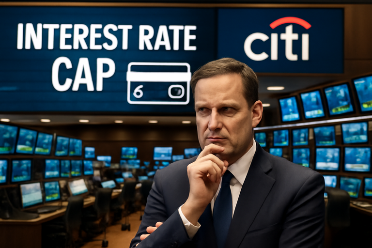 【美股動態】花旗集團警告利率上限將凍結消費