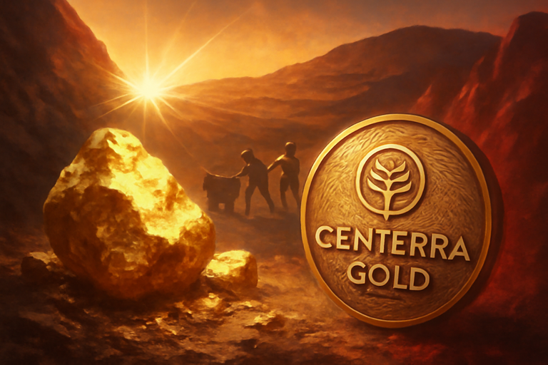 【即時新聞】Centerra Gold受惠金價創高與機構升評單日股價大漲逾11％