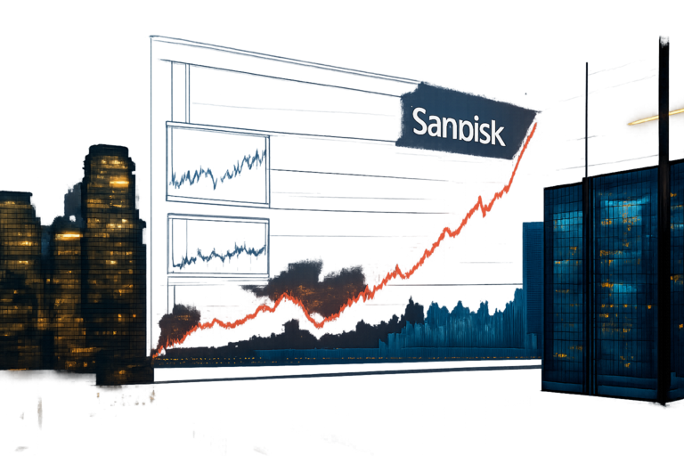 【即時新聞】財報前夕獲花旗大幅調升目標價,SanDisk股價飆漲創新高