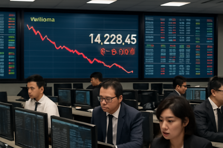 【即時新聞】南亞股價今日逆勢下跌逾3％，回測5日線呈現族群弱勢