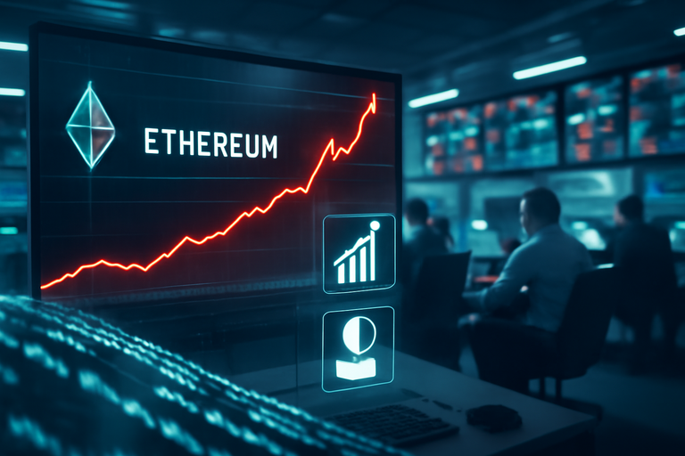 【即時新聞】BitMine強勢掃貨以太幣逼近5%目標,市場憂買盤縮手恐引發幣價回調