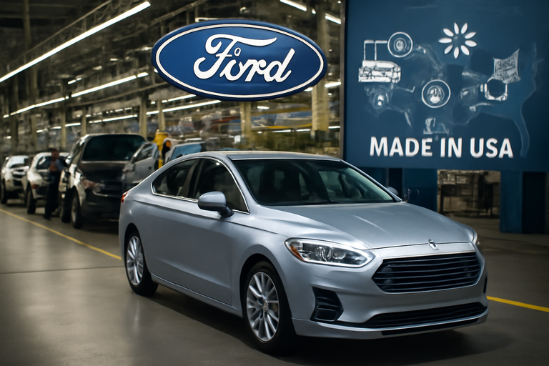 【美股動態】福特汽車混動飆增，美製加碼護城河