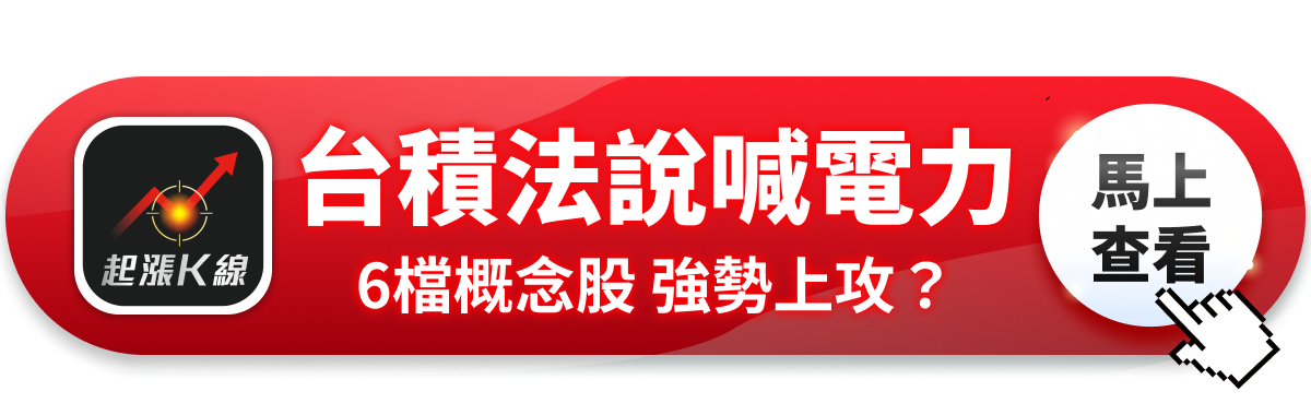 【最新消息】台積法說喊電力需求,「6檔概念股」強勢上攻?