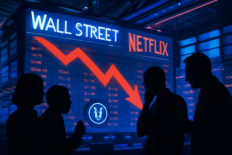 【即時新聞】Netflix財報優於預期股價卻跌4％，全現金收購華納兄弟成市場焦點