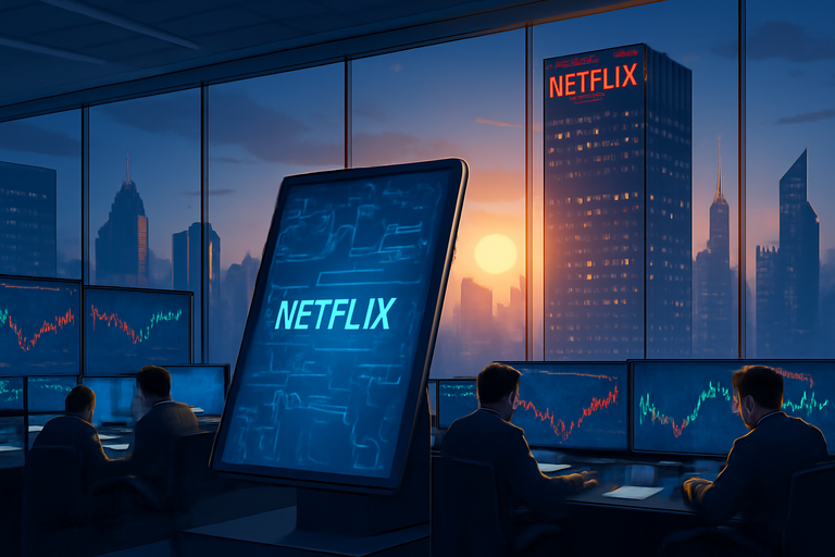 【即時新聞】Netflix(NFLX)展望2026營收衝破510億美元，併購華納與廣告業務雙引擎助攻