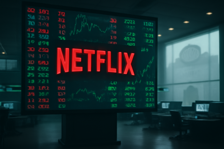 【即時新聞】Netflix財報亮眼並拋出全現金收購華納兄弟探索部門震撼彈惟股價逆勢收黑