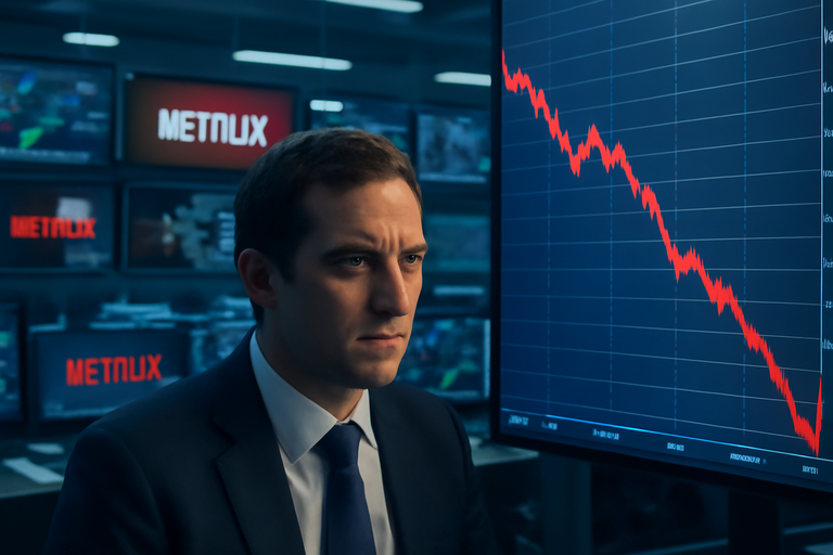 【即時新聞】Netflix(NFLX)財報營收獲利雙雙超標但財測不如預期,股價盤前重挫7%