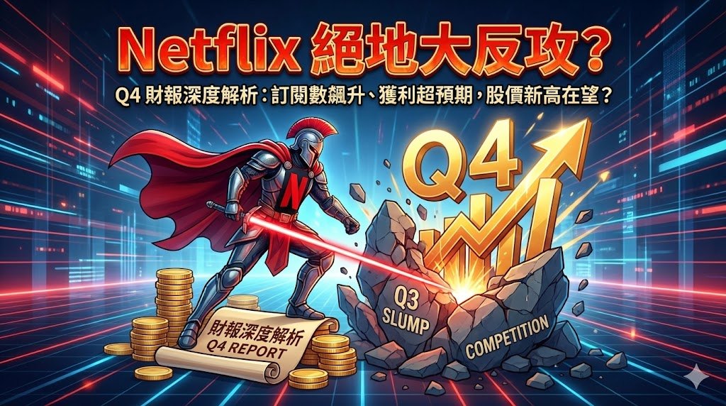 Netflix 絕地大反攻?Q4 財報深度解析