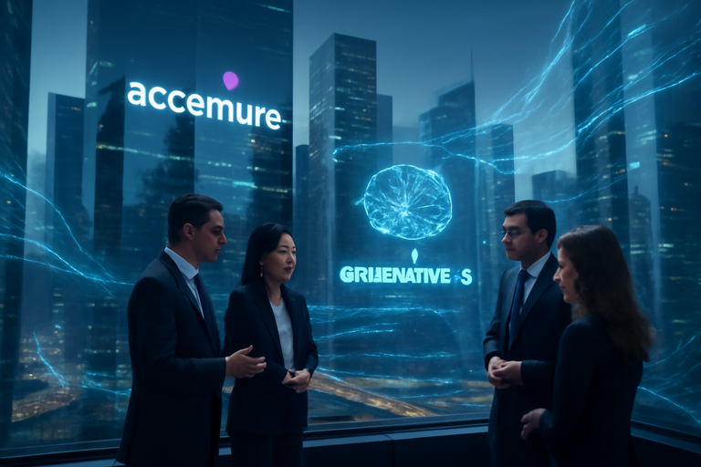 【美股動態】埃森哲訂單反彈，GenAI需求加速成長