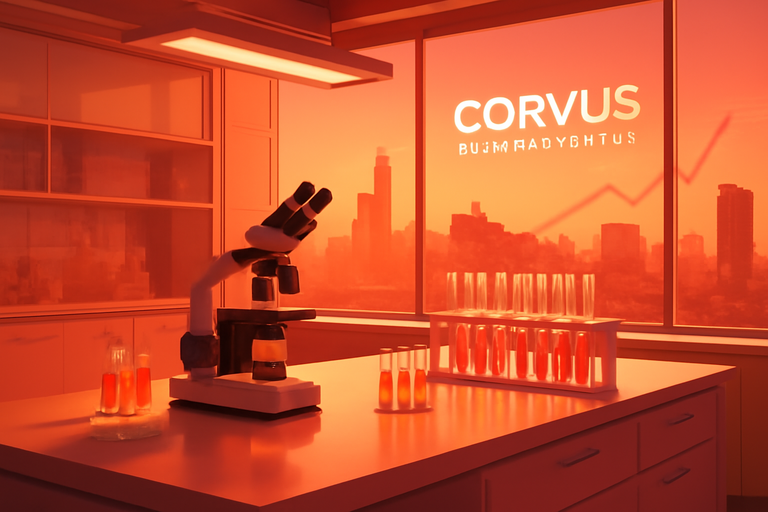 【即時新聞】Corvus Pharmaceuticals(CRVS)擴大增資1.75億美元,定價22.15元激勵股價上揚