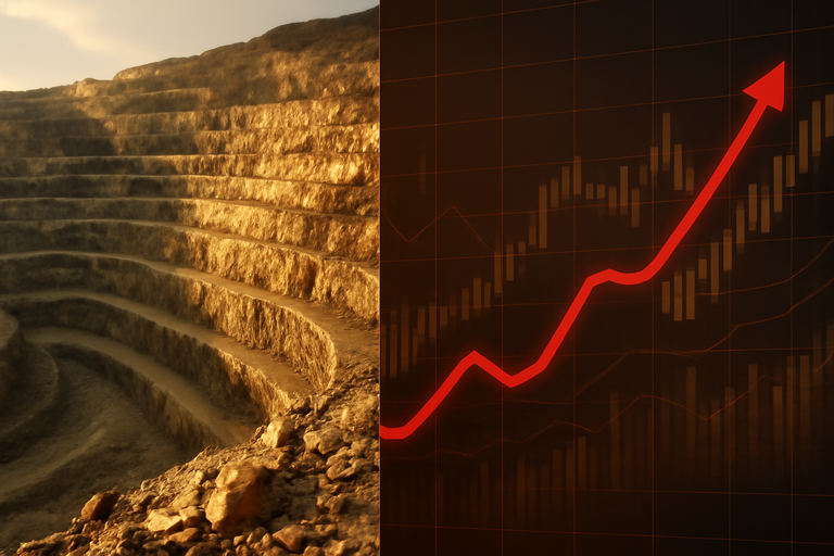 【即時新聞】金價飆漲帶動礦業股獲利，巴里克黃金擁分拆題材受市場矚目