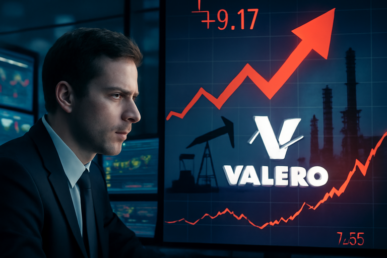 【即時新聞】能源股Valero股價強勢上漲，本益比與現金流訊號出現兩極化分歧