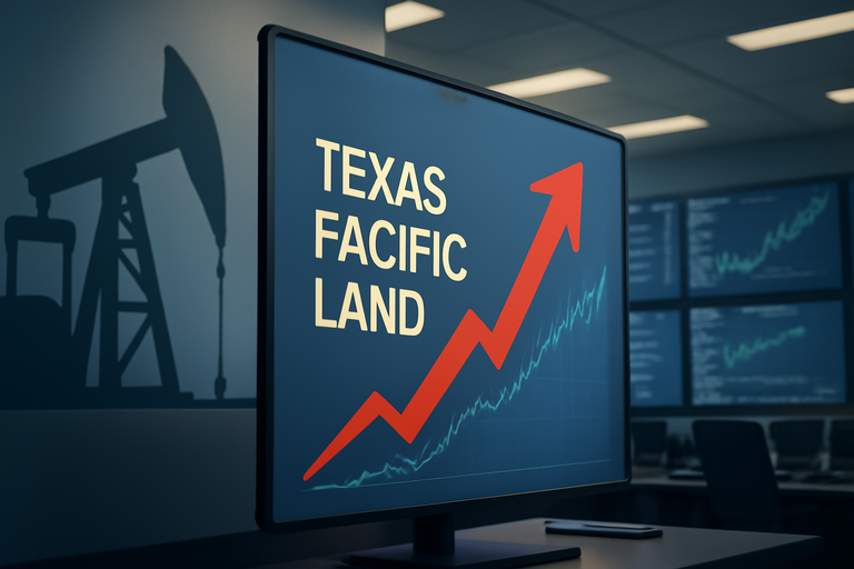 【即時新聞】德州太平洋土地TPL單日勁揚逾5％且動能強勁但估值過高現隱憂