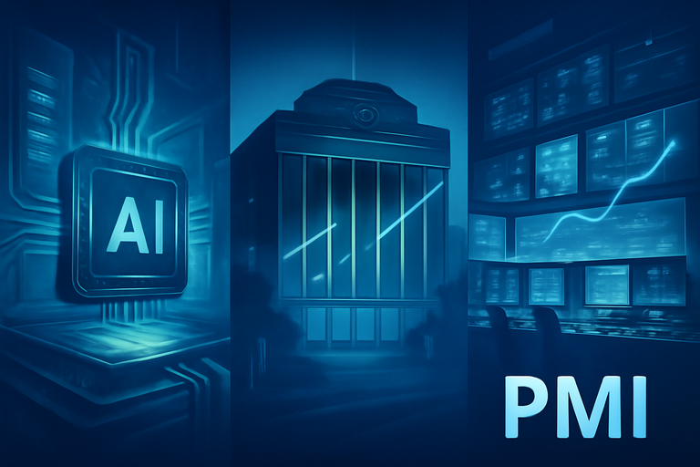 【美股動態】PMI擴張趨勢延續,利率預期再定價