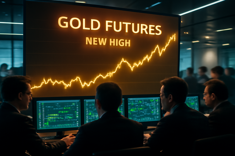 【即時新聞】黃金期貨衝破4900美元創新高，高盛看好民間需求喊出5400美元天價