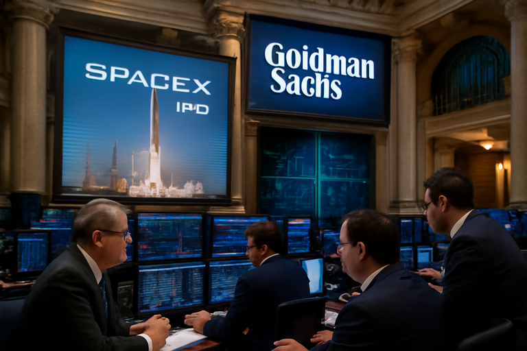 【美股動態】高盛參與SpaceX上市計畫，股價前景引關注