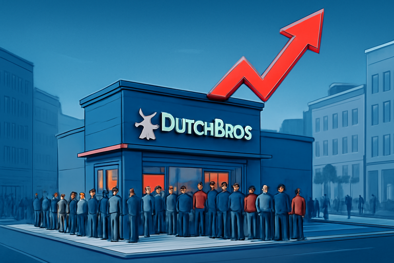 【即時新聞】股價兩年翻倍但估值高昂，Dutch Bros展店計畫成投資關鍵