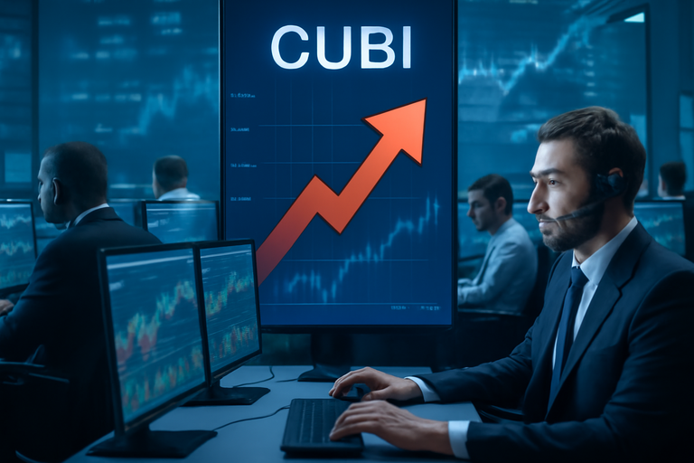 【即時新聞】Customers Bancorp營收大增逾22％優於市場預期，每股盈餘表現擊敗華爾街估值