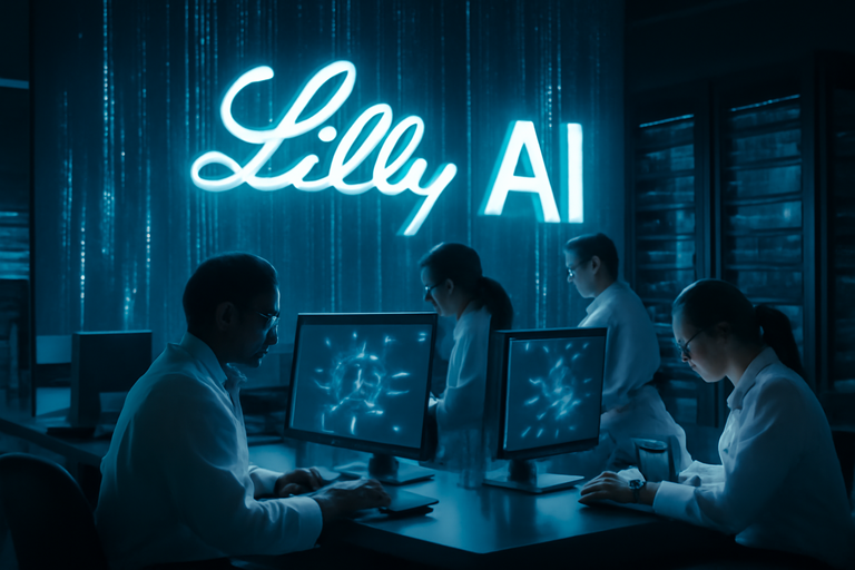 【即時新聞】禮來結盟輝達打造AI藥物實驗室，斥資10億美元推進AI製藥，股價量縮收漲