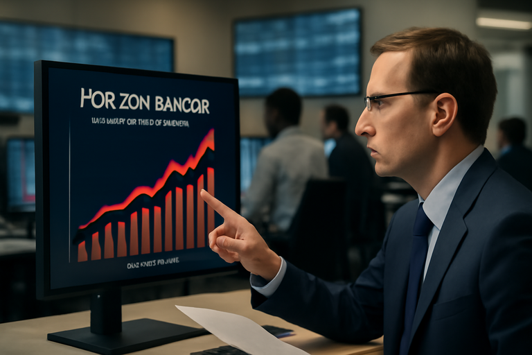 【即時新聞】Horizon Bancorp商業貸款發威，淨利差連九季成長，強勢上調2026年獲利展望