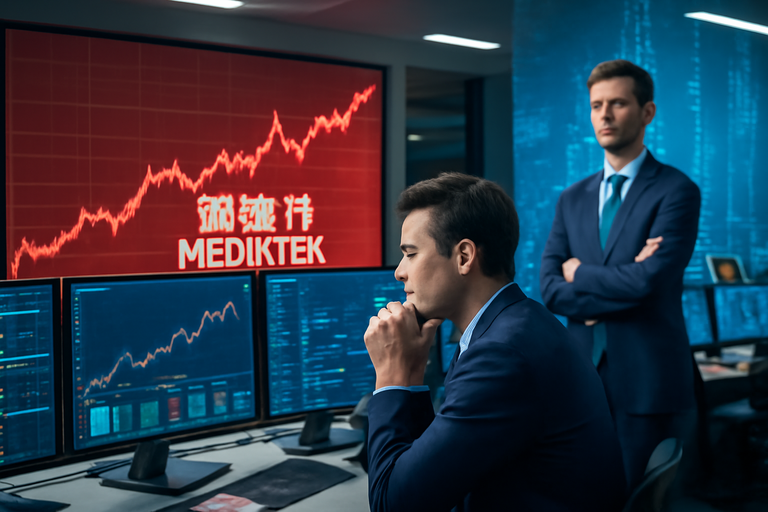聯發科獲外資大買逾9千張,股價攻抵1630元創波段新高