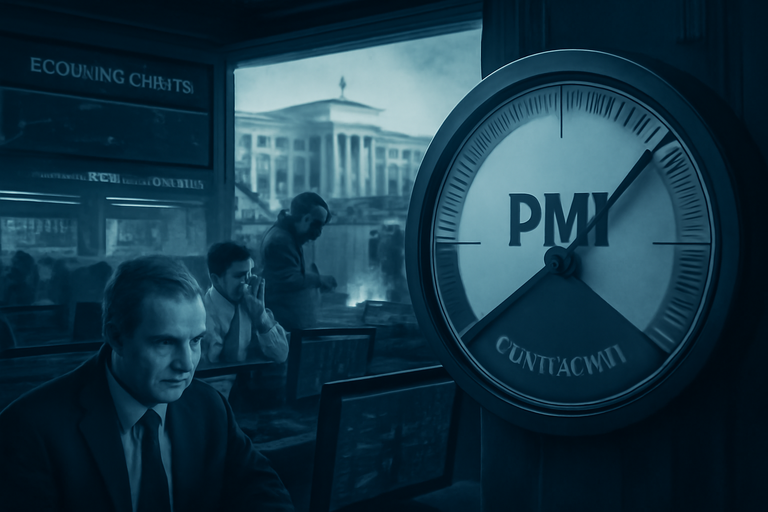 【美股動態】S&P Global PMI顯示經濟增長放緩