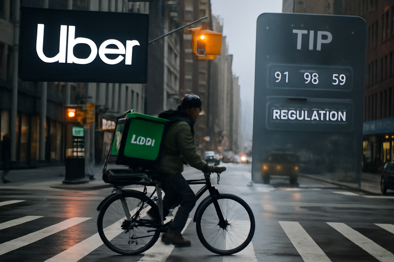 【美股動態】Uber紐約強制小費上路，訂單與毛利添變數