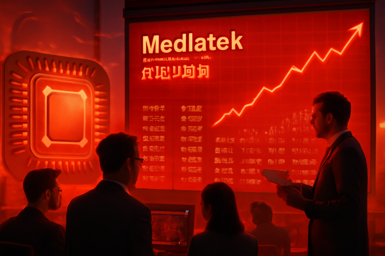 聯發科獲外資強勢回補逾9千張,股價大漲收1630元