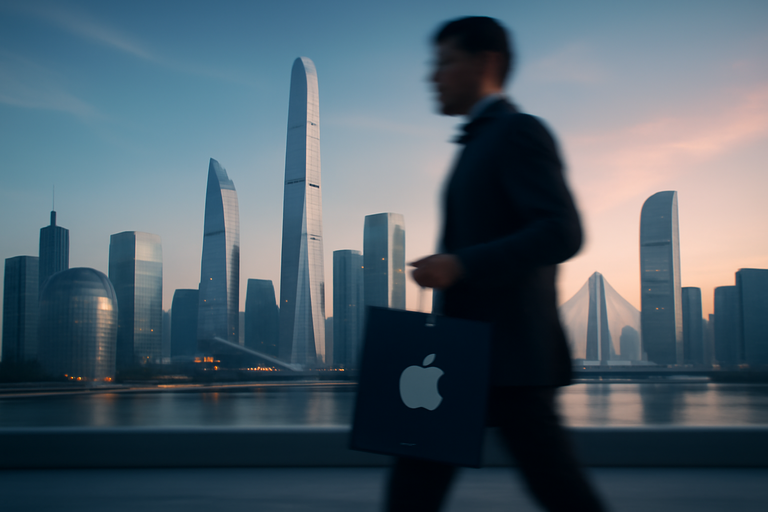 【即時新聞】蘋果Q4中國出貨大增重返第一，推促銷戰與AI佈局搶市