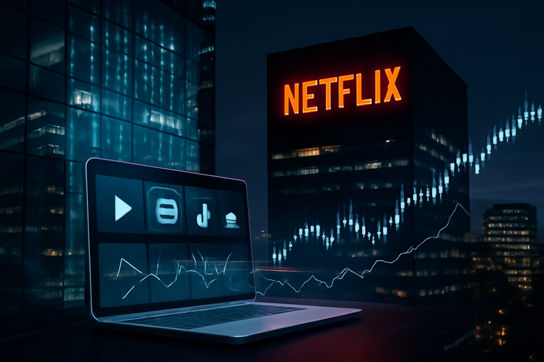 【美股動態】Netflix搶WBD，短空長多