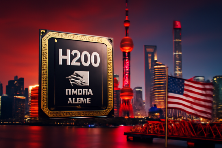 【即時新聞】輝達執行長黃仁勳低調現身上海年會，H200晶片准入仍待中國官方放行